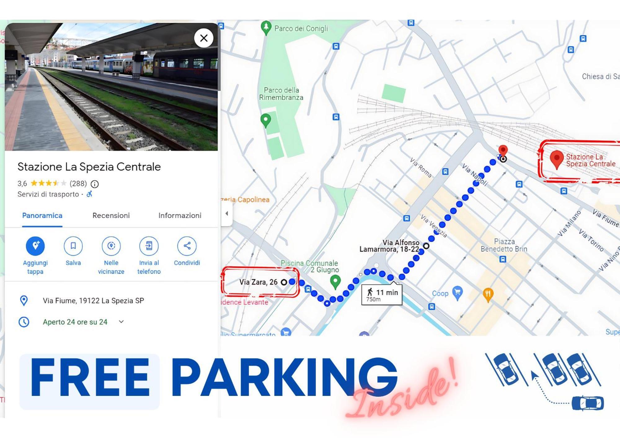 라스페치아 Lombardo'S Family - Free Private Parking 700M From The Station! 아파트 외부 사진
